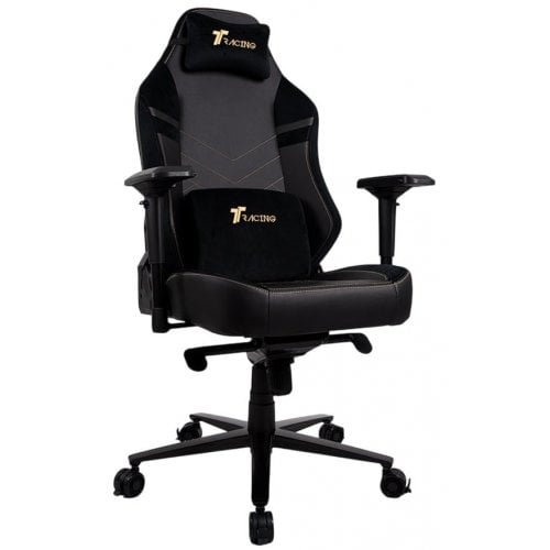 Уценка игровое кресло TTRacing Maxx (TTRMAXX-001) Royal Black (Повреждена упаковка, 926658) купить в Украине | Telemart фото