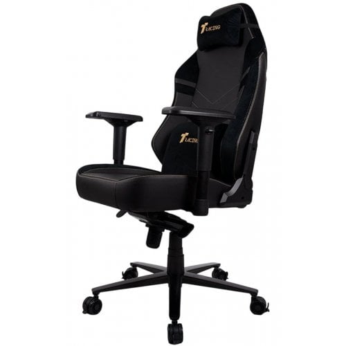 Уценка игровое кресло TTRacing Maxx (TTRMAXX-001) Royal Black (Повреждена упаковка, 926658) купить в Украине | Telemart фото