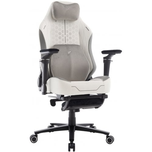 Уценка игровое кресло TTRacing Maxx Pro (TTRMAXXP-003) Ivory (Повреждена упаковка, 926661) купить в Украине | Telemart фото
