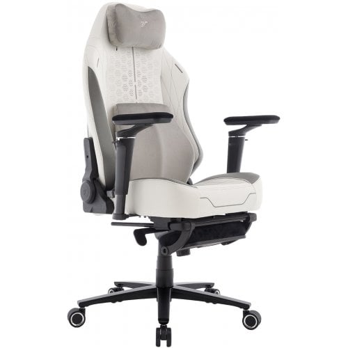 Уценка игровое кресло TTRacing Maxx Pro (TTRMAXXP-003) Ivory (Повреждена упаковка, 926661) купить в Украине | Telemart фото