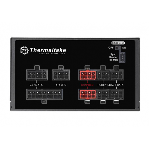 Продати Блок живлення Thermaltake Toughpower Grand RGB 750W (PS-TPG-0750FPCG EU-S) за Trade-In у інтернет-магазині Телемарт - Київ, Дніпро, Україна фото