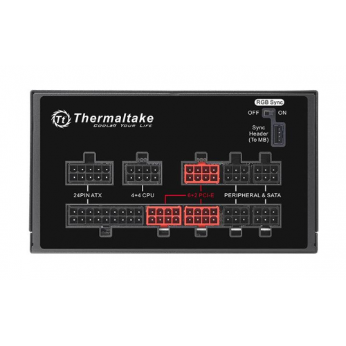 Продати Блок живлення Thermaltake Toughpower Grand RGB 850W (PS-TPG-0850FPCG EU-S) за Trade-In у інтернет-магазині Телемарт - Київ, Дніпро, Україна фото