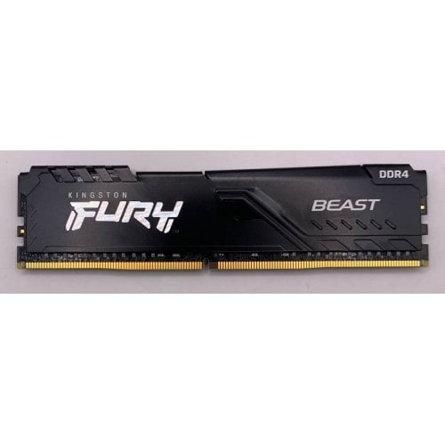 Озу Kingston DDR4 16GB 3200Mhz FURY Beast Black (KF432C16BB1/16WP) (Восстановлено продавцом, 926797) купить в Украине | Telemart фото