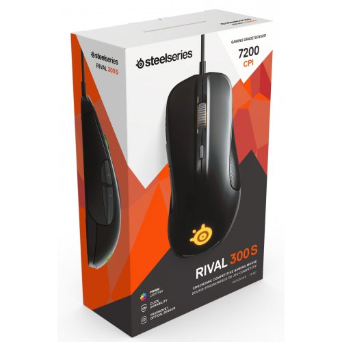 Photo Mouse SteelSeries Rival 300S (62488) Black