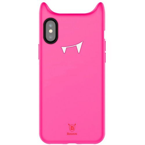 

Baseus для Apple iPhone X Devil Baby (ARAPIPHX-XM0R) Rose