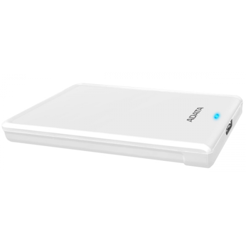Купити Зовнішній HDD ADATA HV620S Slim 1TB 2.5" (AHV620S-1TU31-CWH) White - ціна в Києві, Львові, Вінниці, Хмельницькому, Франківську, Україні | інтернет-магазин TELEMART.UA фото