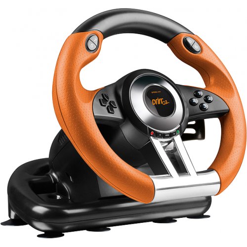Купить Руль SPEEDLINK DRIFT O.Z. Racing Wheel PC (SL-6695-BKOR) Black/Orange - цена в Харькове, Киеве, Днепре, Одессе
в интернет-магазине Telemart фото