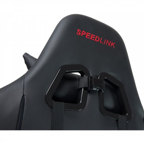Ігрове крісло SPEEDLINK Regger Gaming Chair (SL-660000-BK-01) Black купити в Україні: Київ, Львів, Хмельницький, Тернопіль, Івано-Франківськ | Низька ціна, відгуки, характеристики від TELEMART фото
