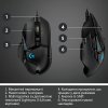 Photo Mouse Logitech G502 Hero (910-005470) Black