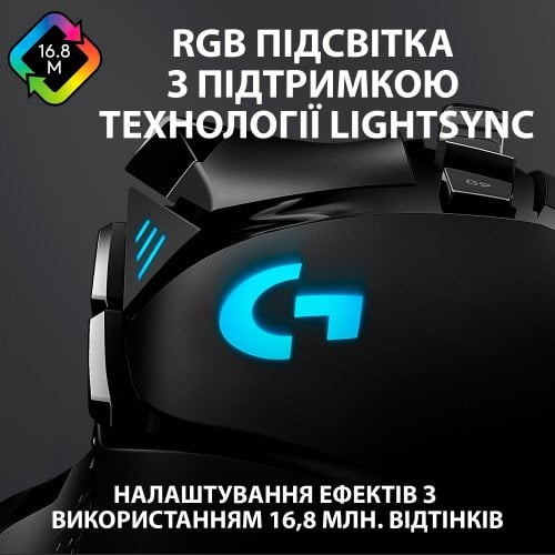 Фото Миша Logitech G502 Hero (910-005470) Black