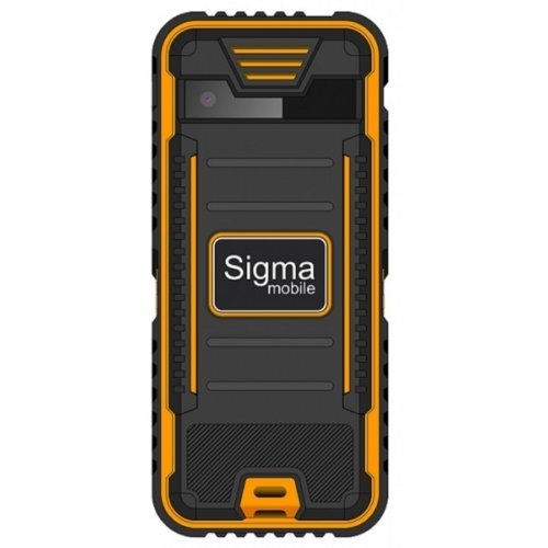 Купить Мобильный телефон Sigma mobile X-treme IP68 (3600 mAh) Black-Orange - цена в Харькове, Киеве, Днепре, Одессе
в интернет-магазине Telemart фото