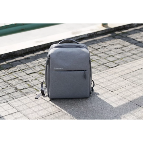 Купити Xiaomi 14" Mi minimalist urban backpack Light Gray - ціна в Києві, Львові, Вінниці, Хмельницькому, Франківську, Україні | інтернет-магазин TELEMART.UA фото