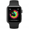 Photo Apple Watch Series 3 GPS 42mm Aluminium Case with Black Sport Band (MTF32) Space Grey