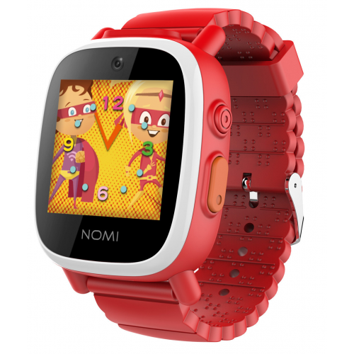 Купить Умные часы Nomi Kids Heroes W2 Red - цена в Харькове, Киеве, Днепре, Одессе
в интернет-магазине Telemart фото