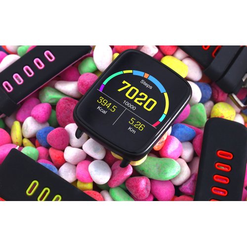 Купить Умные часы Nomi W20 Black - цена в Харькове, Киеве, Днепре, Одессе
в интернет-магазине Telemart фото