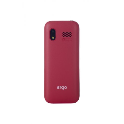 Купити Мобільний телефон ERGO F243 Swift Dual Sim Red - ціна в Києві, Львові, Вінниці, Хмельницькому, Франківську, Україні | інтернет-магазин TELEMART.UA фото