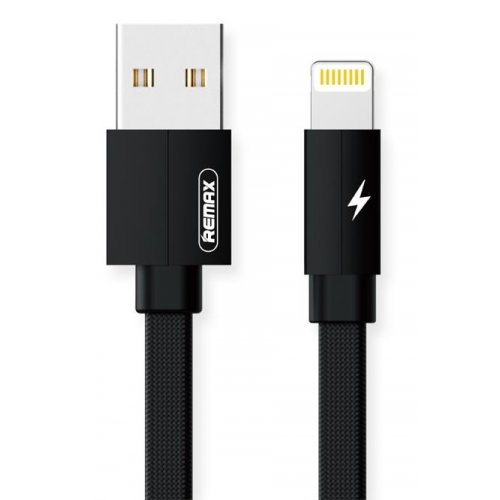

Remax Kerolla USB to Lightning Data/Charge 2m (RC-094I2M-BLACK) Black