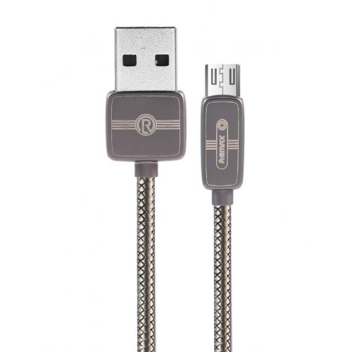 Купити USB Кабель Remax Regor USB to micro USB Data Cable 1m (RC-098M-TARNISH) Tarnish - ціна в Києві, Львові, Вінниці, Хмельницькому, Франківську, Україні | інтернет-магазин TELEMART.UA фото