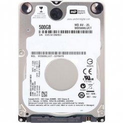 Жорсткий диск Western Digital AV-25 500GB 16MB 2.5