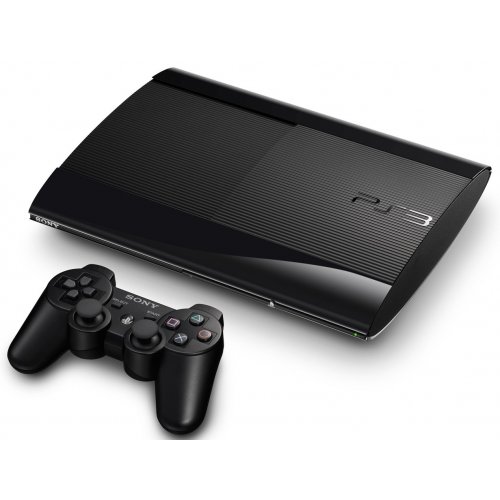 Продать Sony PS3 Super Slim 500GB + игра GT5 + игра Uncharted 3 по Trade-In интернет-магазине Телемарт - Киев, Днепр, Украина фото