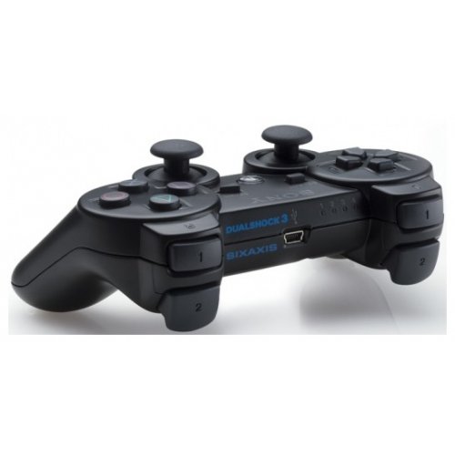 Купити Джойстик Sony PS3 Dualshok 3 Black - ціна в Києві, Львові, Вінниці, Хмельницькому, Франківську, Україні | інтернет-магазин TELEMART.UA фото