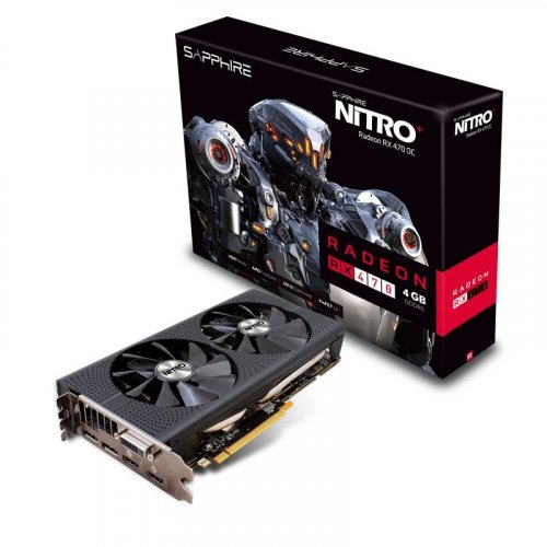 Продати Відеокарта Sapphire Radeon RX 470 NITRO+ 4096MB (11256-01-20G) (После ремонта) за Trade-In у інтернет-магазині Телемарт - Київ, Дніпро, Україна фото