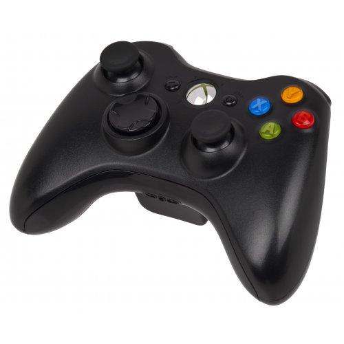 Джойстик Microsoft Xbox 360 Wireless Controller (JR9-00002) Black купити в Україні: Київ, Львів, Хмельницький, Тернопіль, Івано-Франківськ | Низька ціна, відгуки, характеристики від TELEMART фото
