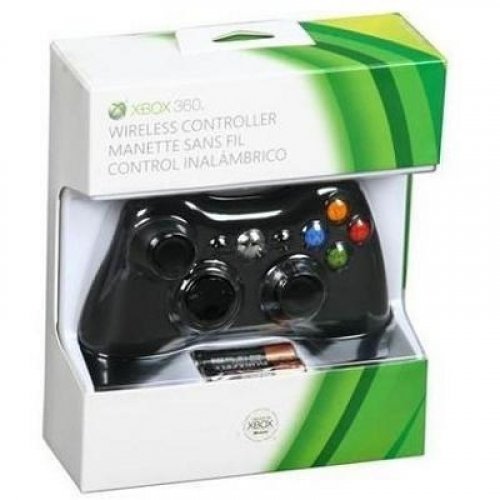 Джойстик Microsoft Xbox 360 Wireless Controller (JR9-00002) Black купити в Україні: Київ, Львів, Хмельницький, Тернопіль, Івано-Франківськ | Низька ціна, відгуки, характеристики від TELEMART фото