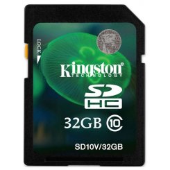 Карта памяти Kingston SDHC 32GB Class 10 Entry Level