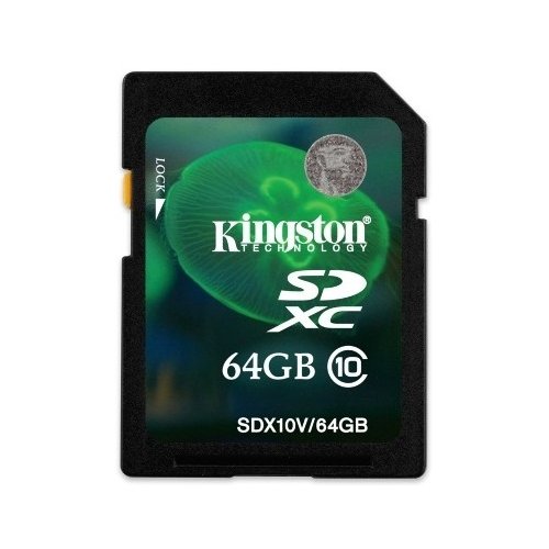 Купити Карта пам'яті Kingston SDXC 64GB Class 10 Value (SDX10V/64GB) - ціна в Києві, Львові, Вінниці, Хмельницькому, Франківську, Україні | інтернет-магазин TELEMART.UA фото