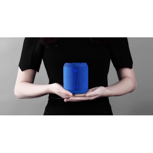 Купити Портативна акустика Remax RB-M21 (RB-M21-BLUE) Blue - ціна в Києві, Львові, Вінниці, Хмельницькому, Франківську, Україні | інтернет-магазин TELEMART.UA фото