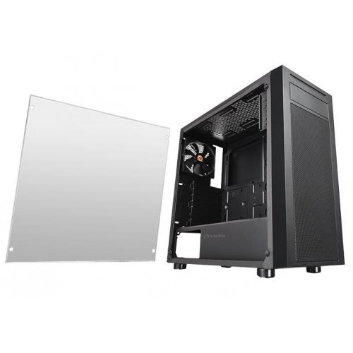 Фото Корпус Thermaltake Versa J22 Tempered Glass Edition Window без БП (CA-1L5-00M1WN-00) Black