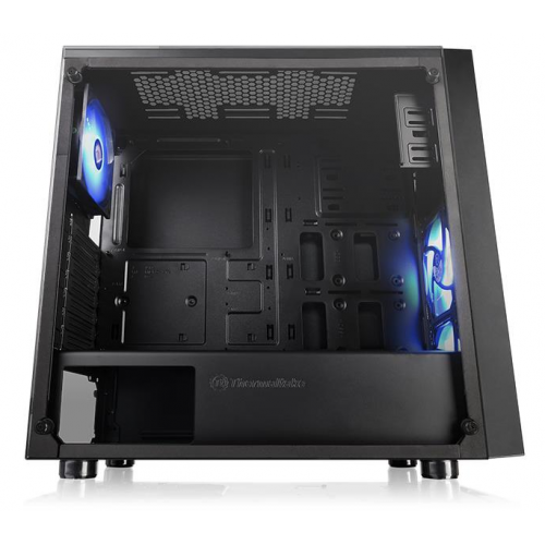 Купить Корпус Thermaltake Versa J22 Tempered Glass RGB Edition Window без БП (CA-1L5-00M1WN-01) Black с проверкой совместимости: обзор, характеристики, цена в Киеве, Днепре, Одессе, Харькове, Украине | интернет-магазин TELEMART.UA фото