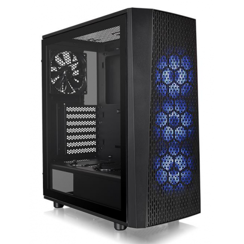 Продати Корпус Thermaltake Versa J24 Tempered Glass RGB Edition Window без БП (CA-1L7-00M1WN-01) Black за Trade-In у інтернет-магазині Телемарт - Київ, Дніпро, Україна фото