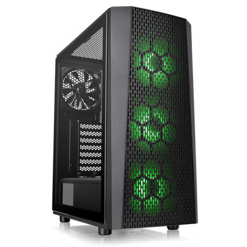 Продати Корпус Thermaltake Versa J24 Tempered Glass RGB Edition Window без БП (CA-1L7-00M1WN-01) Black за Trade-In у інтернет-магазині Телемарт - Київ, Дніпро, Україна фото