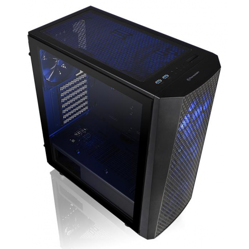 Продати Корпус Thermaltake Versa J24 Tempered Glass RGB Edition Window без БП (CA-1L7-00M1WN-01) Black за Trade-In у інтернет-магазині Телемарт - Київ, Дніпро, Україна фото