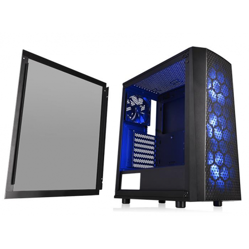 Продати Корпус Thermaltake Versa J24 Tempered Glass RGB Edition Window без БП (CA-1L7-00M1WN-01) Black за Trade-In у інтернет-магазині Телемарт - Київ, Дніпро, Україна фото