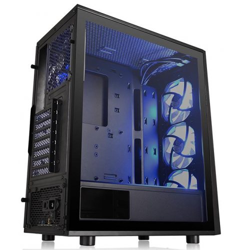 Продати Корпус Thermaltake Versa J24 Tempered Glass RGB Edition Window без БП (CA-1L7-00M1WN-01) Black за Trade-In у інтернет-магазині Телемарт - Київ, Дніпро, Україна фото