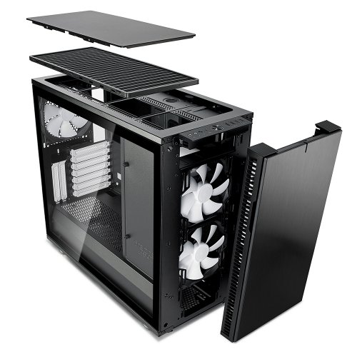 Продати Корпус Fractal Design Define R6 USB-C TG Window без БП (FD-CA-DEF-R6C-BK-TGL) Black за Trade-In у інтернет-магазині Телемарт - Київ, Дніпро, Україна фото
