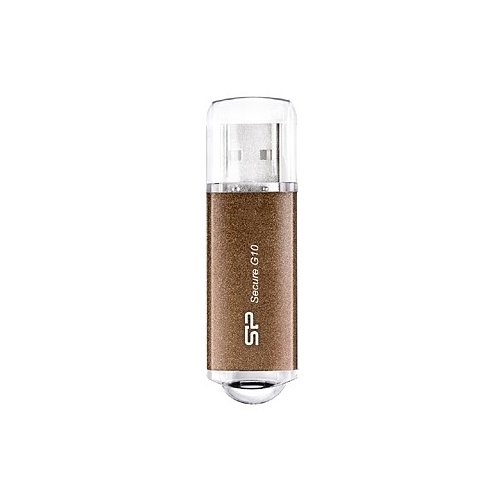 Купити Накопичувач Silicon Power Secure G10 8GB Bronze (SP008GBUF2G10V1Z) - ціна в Києві, Львові, Вінниці, Хмельницькому, Франківську, Україні | інтернет-магазин TELEMART.UA фото