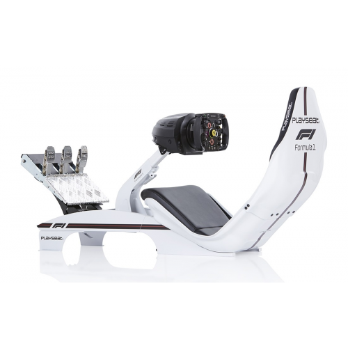 Купити Ігрове крісло Playseat F1 Official Licensed Product (RF.00212) White - ціна в Києві, Львові, Вінниці, Хмельницькому, Франківську, Україні | інтернет-магазин TELEMART.UA фото