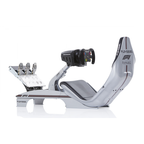 Купити Ігрове крісло Playseat F1 Official Licensed Product (RF.00214) Silver - ціна в Києві, Львові, Вінниці, Хмельницькому, Франківську, Україні | інтернет-магазин TELEMART.UA фото