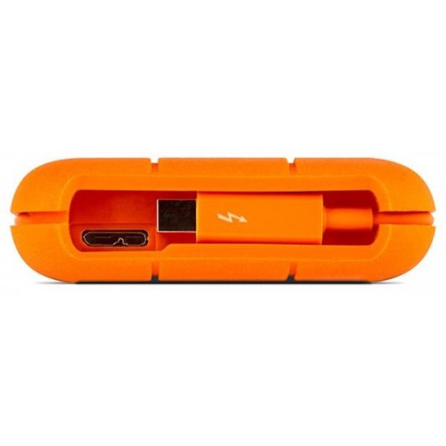 Купить Внешний HDD LaCie Rugged Thunderbolt 2TB 2.5" (STEV2000400) Orange - цена в Харькове, Киеве, Днепре, Одессе
в интернет-магазине Telemart фото