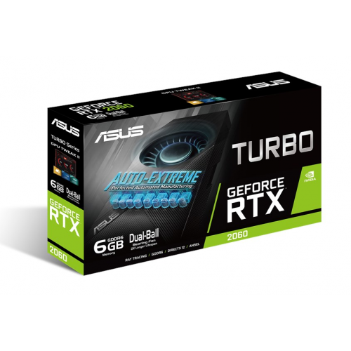 Продать Видеокарта Asus GeForce RTX 2060 Turbo 6144MB (TURBO-RTX2060-6G) по Trade-In интернет-магазине Телемарт - Киев, Днепр, Украина фото