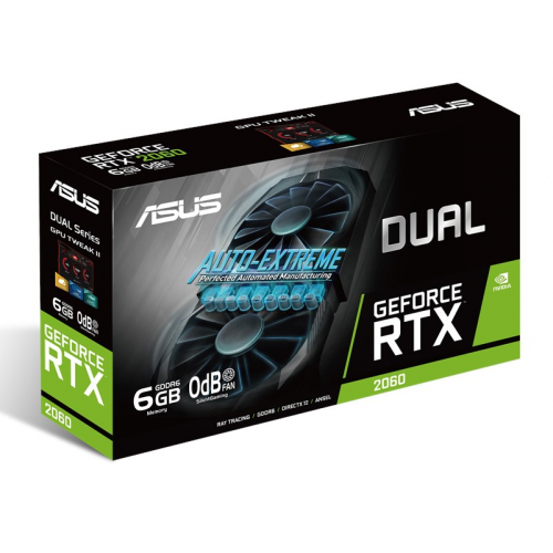 Продать Видеокарта Asus GeForce RTX 2060 Dual 6144MB (DUAL-RTX2060-6G) по Trade-In интернет-магазине Телемарт - Киев, Днепр, Украина фото