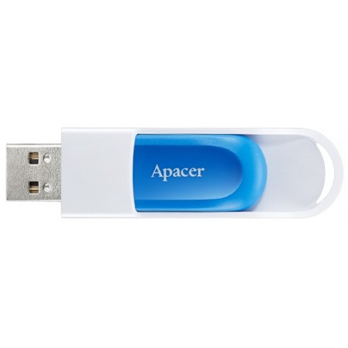 Купить Накопитель Apacer AH23A 16GB USB 2.0 (AP16GAH23AW-1) White - цена в Харькове, Киеве, Днепре, Одессе
в интернет-магазине Telemart фото