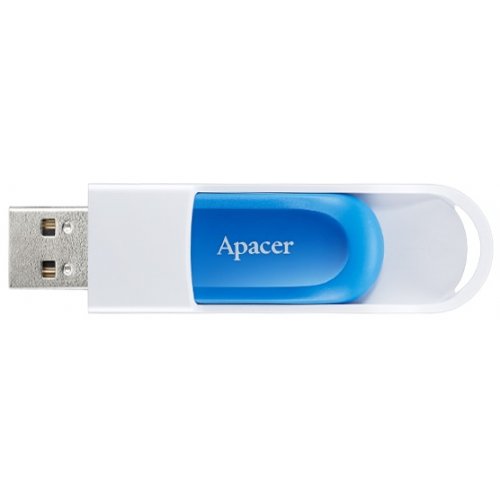 

Apacer AH23A 8GB USB 2.0 (AP8GAH23AW-1) White