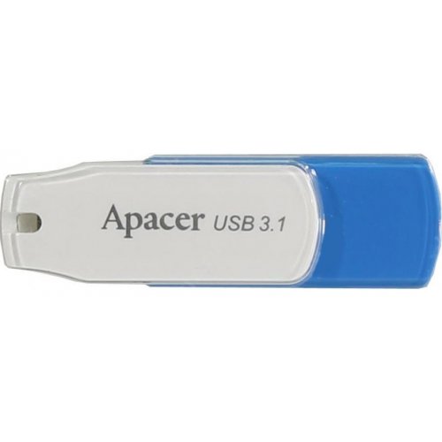 Купить Накопитель Apacer AH357 64GB USB 3.1 (AP64GAH357U-1) Blue - цена в Харькове, Киеве, Днепре, Одессе
в интернет-магазине Telemart фото
