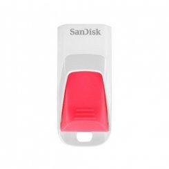 Накопичувач SanDisk Cruzer Edge 16GB USB 2.0 (SDCZ51W-016G-B35P) White/Pink