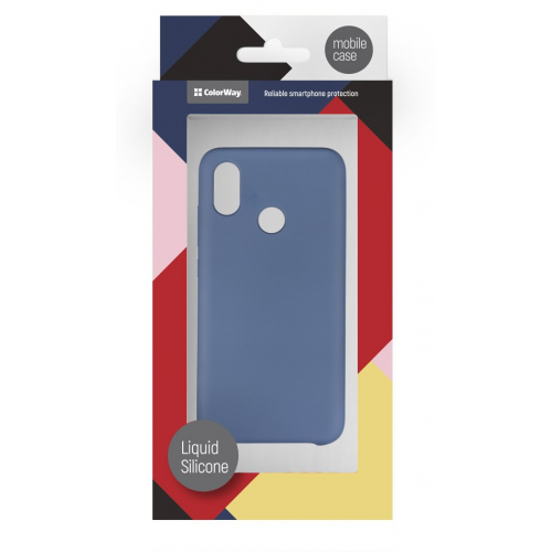 Чохол ColorWay Liquid Silicone для Xiaomi Mi 8 (CW-CLSXMI8-BU) Blue купити в Україні: Київ, Львів, Хмельницький, Тернопіль, Івано-Франківськ | Низька ціна, відгуки, характеристики від TELEMART фото